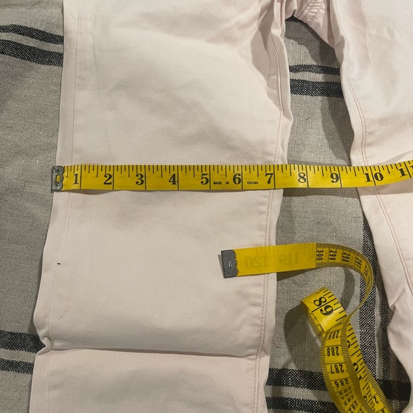 Loft Light pink straight jeans - Picture 7 of 9